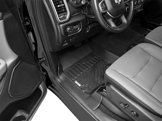 Proven Ground Precision Molded Front and Rear Floor Liners; Black (19-24 RAM 1500 Crew Cab w/ Rear Underseat Storage)