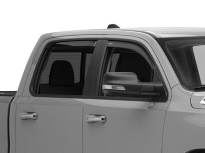 in-Channel Window Deflectors (19-24 RAM 1500 Crew Cab)