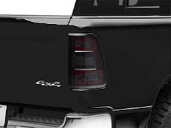 OLED Tail Lights; Black Housing; Smoked Lens (19-24 RAM 1500 w/ Factory Halogen Tail Lights)
