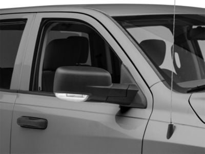 Powered Heated Mirror; Passenger Side; Black (13-18 RAM 1500)