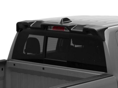 Rear Roof Spoiler; Matte Black (19-24 RAM 1500)