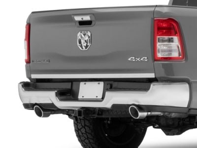 Tailgate Accent Trim; Stainless Steel (19-24 RAM 1500 w/o Multifunction Tailgate)