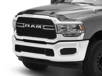 Aeroskin Hood Protector; Dark Smoke (19-24 RAM 2500)