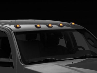 LED Roof Cab Lights; Smoked (03-18 RAM 2500)