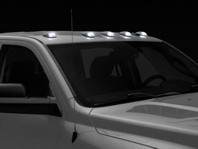 Dodge RAM 03-18 Heavy-Duty 2500/3500 5-Piece Cab Roof Light Kit Strobe - View #13