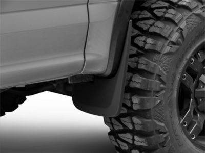 RedRock Custom Molded Mud Guards; Front and Rear (15-20 F-150 w/ OE Fender Flares)