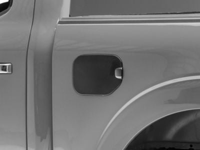 RedRock Fuel Door Cover; Carbon Fiber (21-24 F-150)