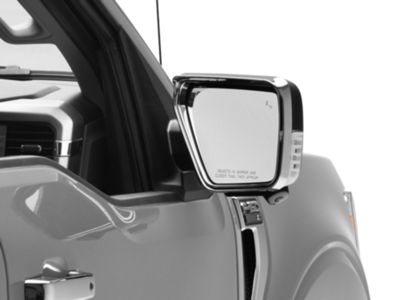 RedRock Side Mirror Trim; Chrome (21-24 F-150)