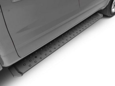 Barricade Rattler Running Boards; Textured Black (19-24 RAM 1500 Crew Cab)