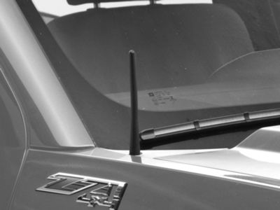 RedRock Off-Road Black Antenna; 6.50-Inch (99-18 Sierra 1500)