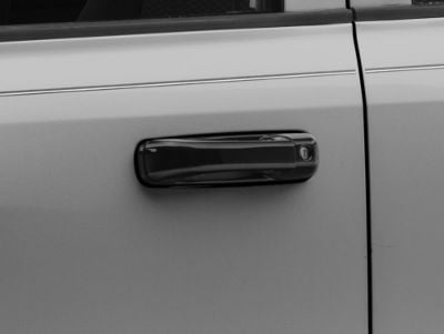 RedRock Door Handle Covers; Gloss Black (09-18 RAM 1500)