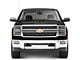 Rough Country Mesh Upper Grille Inserts; Black (14-15 Silverado 1500 w/o Z71 Package)