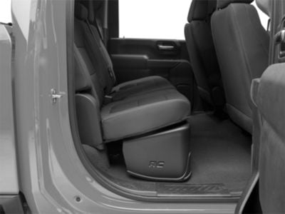Rough Country Custom-Fit Under Seat Storage Compartment (20-24 Silverado 2500 HD Crew Cab)