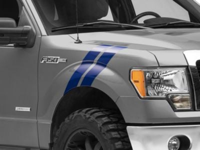 SEC10 Hash Marks; Blue (97-24 F-150)