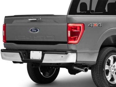 SEC10 Lower Tailgate Accent Decal; Matte Black (21-24 F-150)