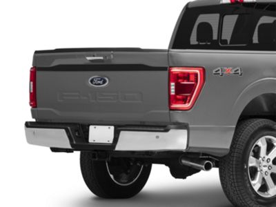 SEC10 Upper Tailgate Accent Decal; Gloss Black (21-24 F-150)