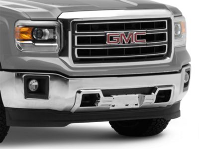 Grille; Denali Style; Front Bumper; Chrome (14-15 Sierra 1500)