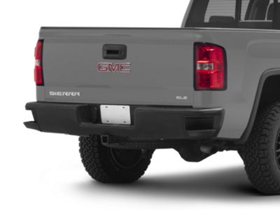 Black Rear Step Bumper Assembly For 2014-2018 Chevy Silverado & GMC Sierra 1500 – Direct Replacement With Brackets