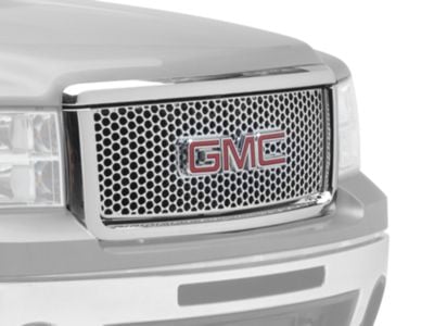 Upper Replacement Grille; Chrome (07-13 Sierra 1500)