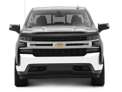 thumbnail image 2 of TripleAliners Hood Deflector For 2019-2025 Chevy Silverado 1500 | TPE Bug Shield, Rock Chip Protection 2 of 9