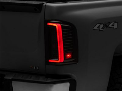 G5 LED Tail Lights; Black Housing; Smoked Lens (07-13 Silverado 1500)