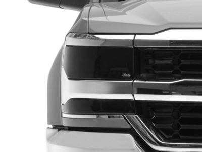 thumbnail image 2 of 14-15 Chevy Silverado Triple Chrome Headlight Trim Covers – Extended & Crew Cab 2 of 6