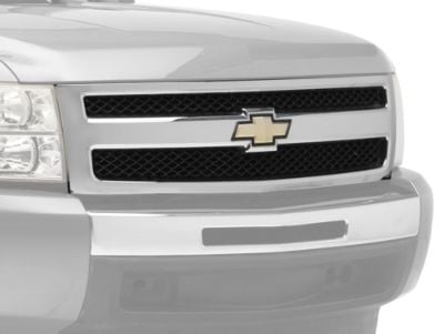 OE Style Upper Replacement Grille; Chrome (07-11 Silverado 1500)