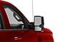 Powered Heated Towing Mirrors with Ambient Temp Sensor and Smoked LED Turn Signals; Black (14-16 Silverado 1500)
