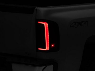 Raxiom G2 LED Tail Lights; Black Housing; Smoked Lens (07-13 Silverado 1500)