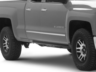 Slip-On Rocker with Sills; Passenger Side (14-18 Silverado 1500 Double Cab)
