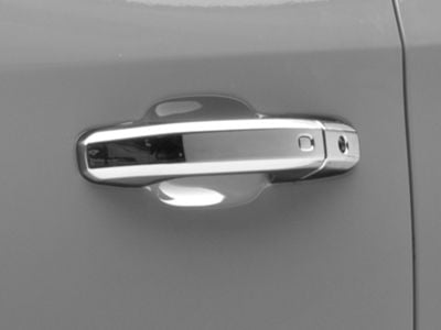 Smart Key Door Handle Covers; Chrome (19-24 Silverado 1500)