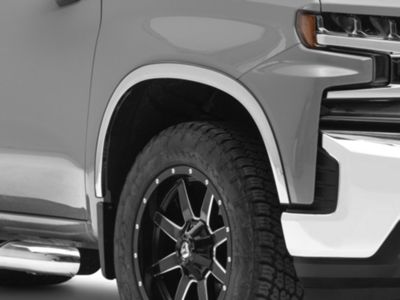 Putco Stainless Steel Fender Trim (19-24 Silverado 1500)