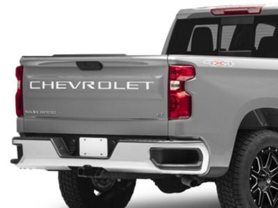 Putco Stainless Steel Tailgate Insert Letters (19-24 Silverado 1500)