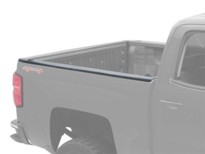 Silverado 2500 Truck Bed Side Rail Cover; Passenger Side (15-17 Silverado 2500 w/ 6.50-Foot Standard Box) - Free Shipping