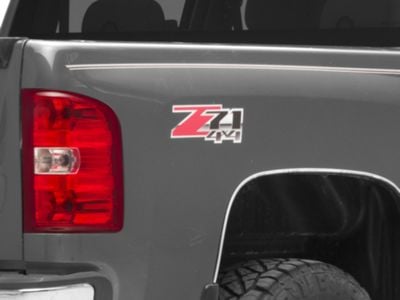 Silverado Windshield Decal 2) 25798300 OEM Chevrolet Gmc Z71 4X4 Decals ...