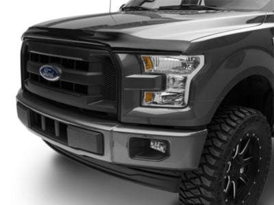 RedRock Bug Hood Deflector; Smoked (15-20 F-150, Excluding Raptor)