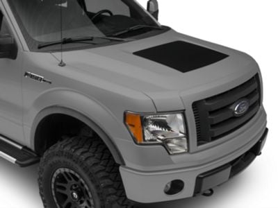SpeedForm Hood Decal; Matte Black (09-14 F-150, Excluding Raptor)