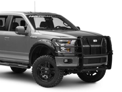 HD Grille Guard; Black (15-20 F-150, Excluding Raptor)