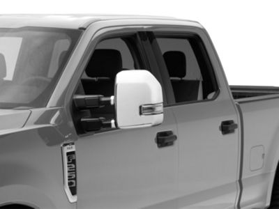 Mirror Covers; Chrome (17-24 F-250 Super Duty)