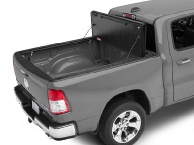 UnderCover Flex Tri-Fold Tonneau Cover; Black Textured (19-24 RAM 1500 w/ 5.7-Foot Box & RAM Box)