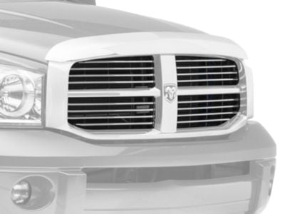 RedRock Replacement Insert for Factory Grille Housing; Chrome (06-08 RAM 1500)