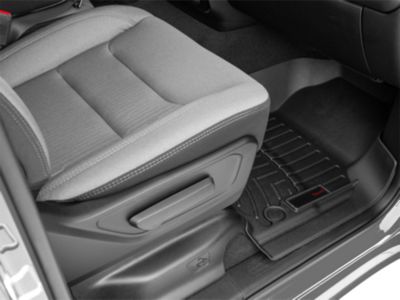 Weathertech DigitalFit Front Floor Liners; Black (19-24 RAM 1500 Crew Cab)