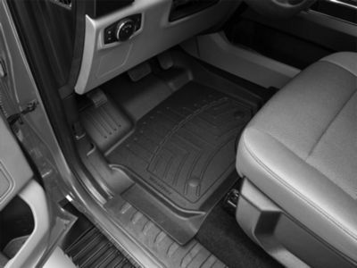 Weathertech Front Floor Liner HP; Black (15-24 F-150)