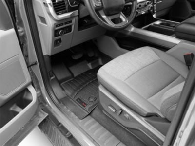 Weathertech DigitalFit Front Floor Liners; Black (15-24 F-150 SuperCab, SuperCrew)