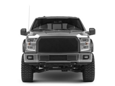 RedRock F-150 Wire Mesh Upper Replacement Grille; Black T536944 