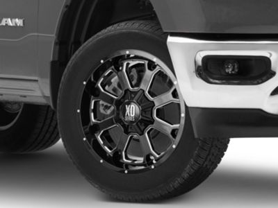 XD RAM 1500 Buck 25 Gloss Black Milled 6-Lug Wheel; 20x10; -24mm